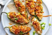 Golden Baked Jalapeño Poppers