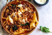 Skillet Lasagna Comfort