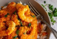 Velvety Coconut Shrimp Curry