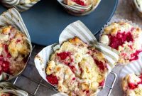 Luscious Raspberry White Chocolate Muffins
