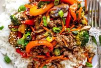 Savory Ground Beef Stir Fry
