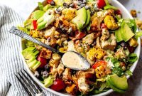 Grilled Chipotle Chicken Salad