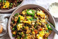 Sizzling Beef Fried Rice