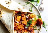 Cajun Kick Chicken Wrap