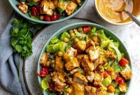 Vibrant Tikka Chicken Salad
