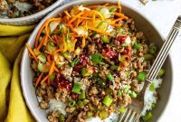 Sweet & Spicy Korean Ground Turkey