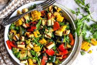 Smoky Zucchini Garden Salad