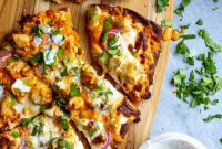 Signature Buffalo Chicken Flatbread
