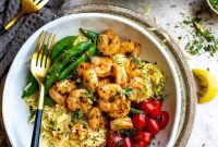 Zesty Lemon Pepper Shrimp