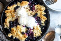 Luscious Gluten-Free Blueberry Cobbler