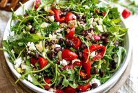 Zesty Mediterranean Black Bean Bowl