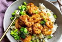 Mongolian-Style Shrimp and Broccoli Stir-Fry
