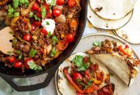 One-Pan Ground Beef Fajitas
