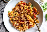 Hearty Sausage Risotto