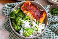 Zesty Baked Blackened Salmon