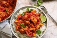 Spiced Cauliflower and Potato Curry