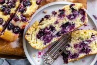 Zesty Lemon Blueberry Morning Loaf