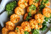 Oven-Kissed Shrimp Skewers