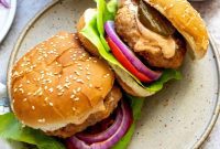 Blazing Chicken Burgers