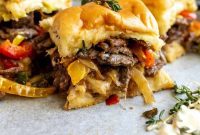 Mini Philly Cheesesteak Melts