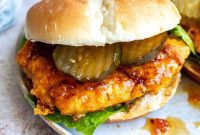 The Honey Blaze Chicken Sandwich