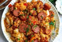 Ultimate Weeknight Slow Cooker Sausage Casserole