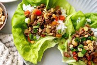 Savory Beef Lettuce Boats