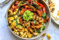 Fiesta Chicken Fajita Bowls