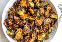 Caramelized Honey Balsamic Brussels Sprouts