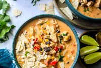 Fiesta Creamy Chicken Taco Soup