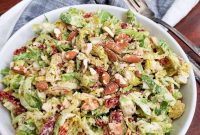 Brussels Ribbon Salad