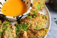 Oven-Crisped Avocado Fries