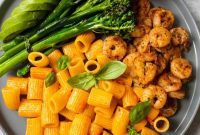 Fiery Harissa Pasta