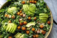 Zesty Lemon Kale Caesar