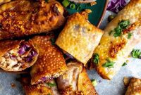 Crispy Veggie Egg Rolls