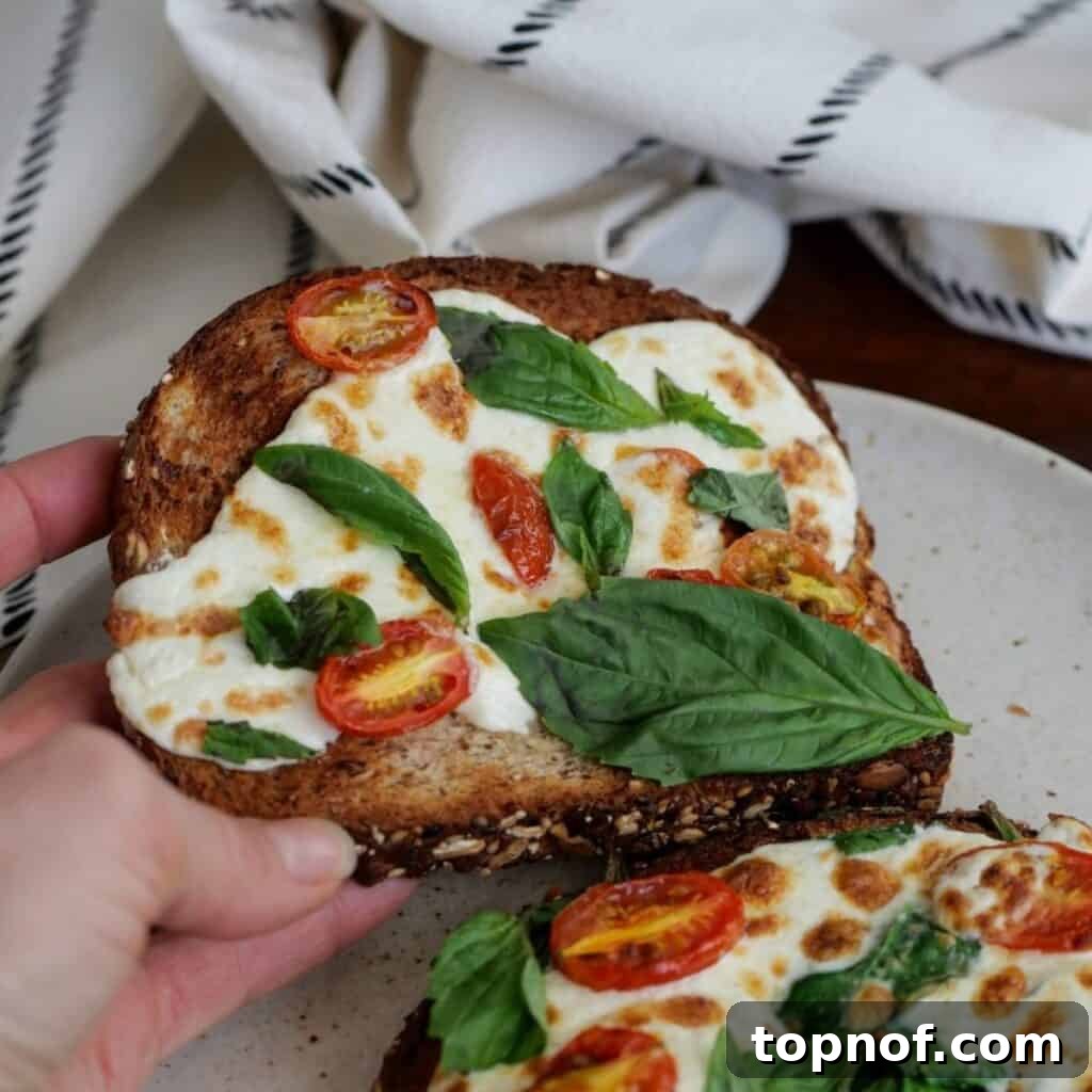 Ultimate Pizza Toastie 4 Assembled pizza toast slices ready for cooking in an oven or air fryer.