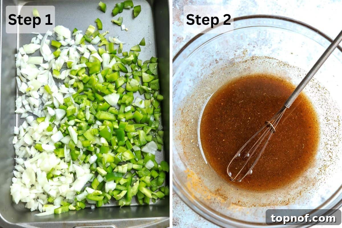 Sun-Kissed Tomato Condiment 4 Steps to make this tomato relish recipe: a small bowl with the whisked dressing and a whisk.