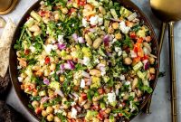 Creamy Cannellini Bean Salad with Lemon and Herbs